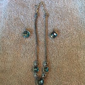 Necklace and earring set